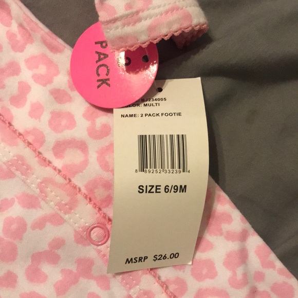 NWT BETSEY Johnson 2 pack Pajamas - Picture 3 of 4